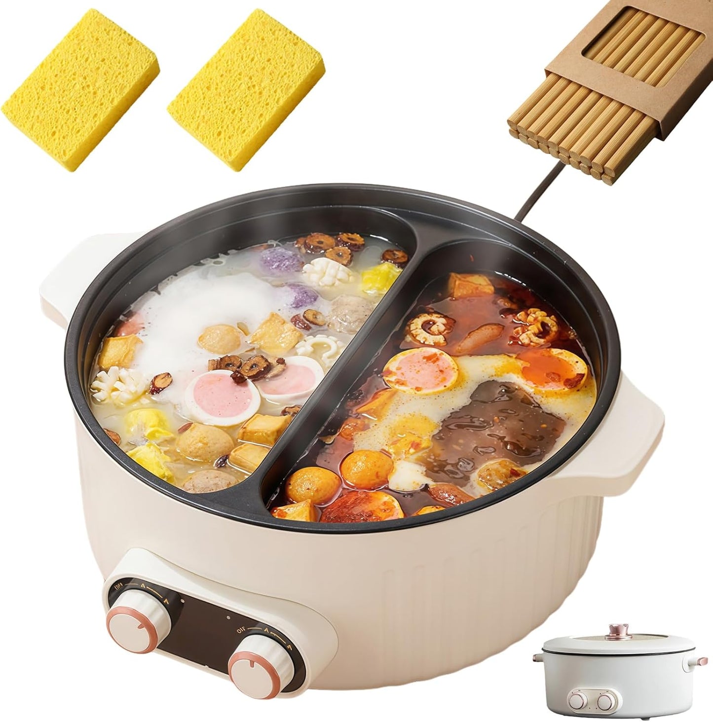 Multifunctional Household Electric Hot Pot