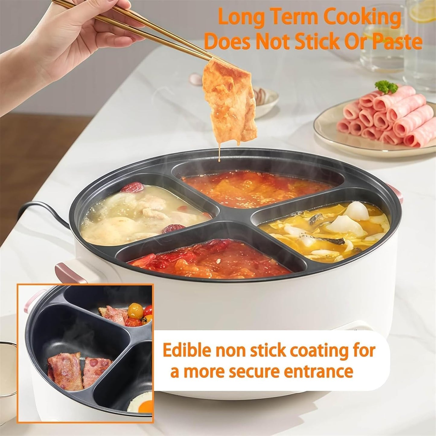 Multifunctional Household Electric Hot Pot