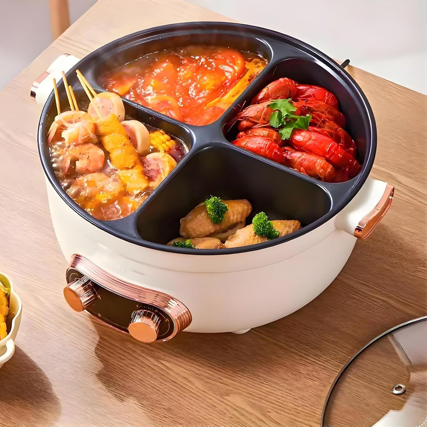 Multifunctional Household Electric Hot Pot