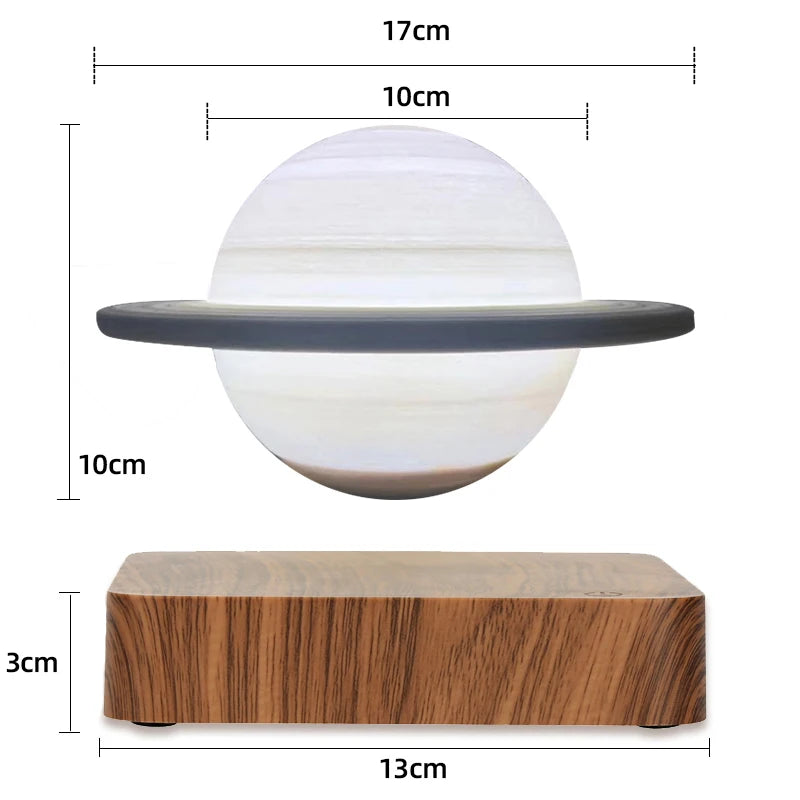 3D Floating Saturn Night Lamp