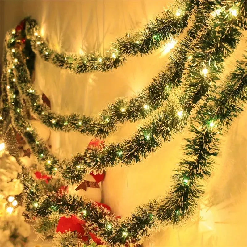 1set 30LED Christmas Tinsel Garland