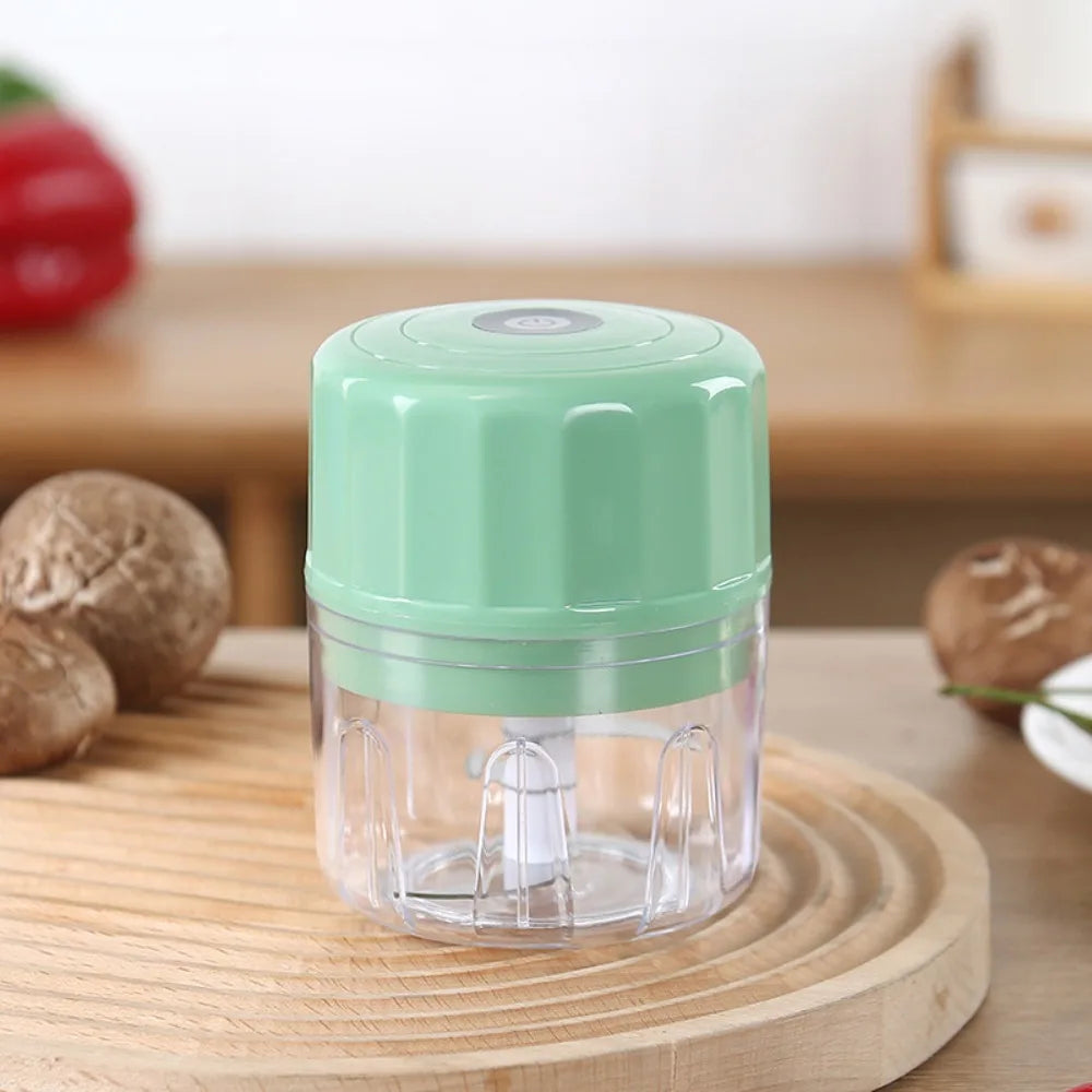 USB Electric Garlic Chopper Portable