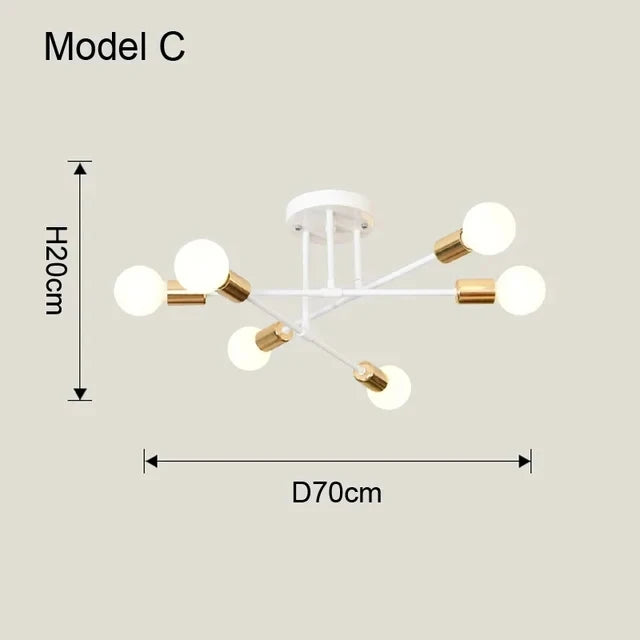 Nordic Minimalist Pendant Ceiling Lamp