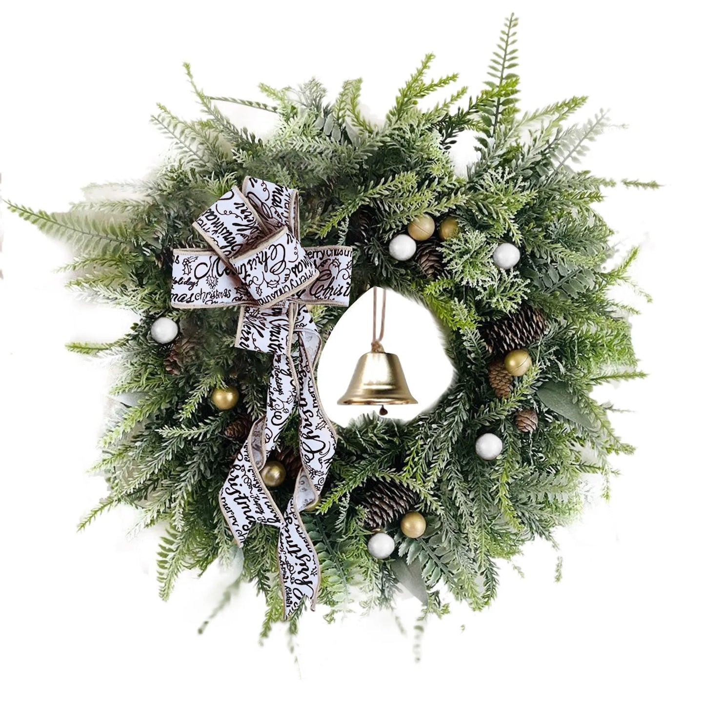 Christmas Outdoor Wreath Beautiful Door