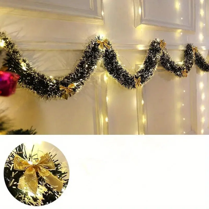 1set 30LED Christmas Tinsel Garland