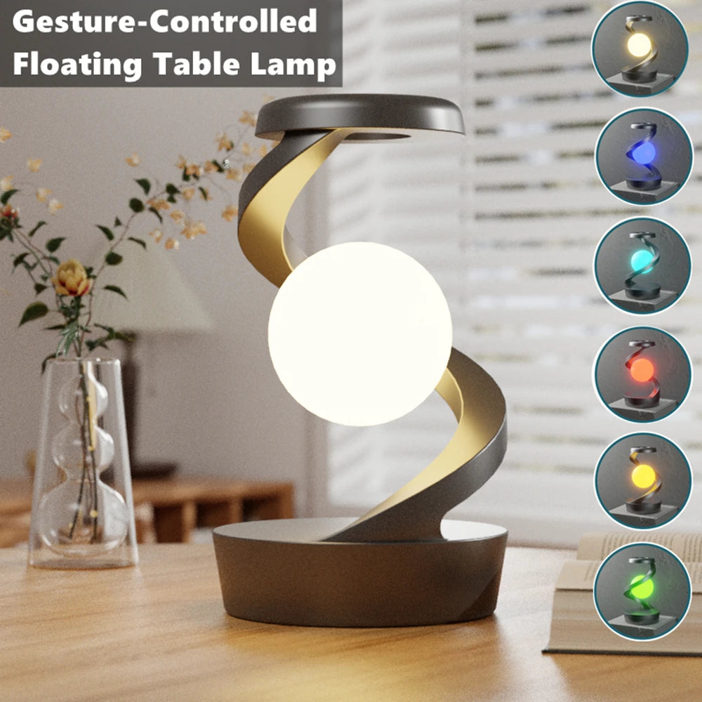 Rotating Wireless RGB Floating Lamp