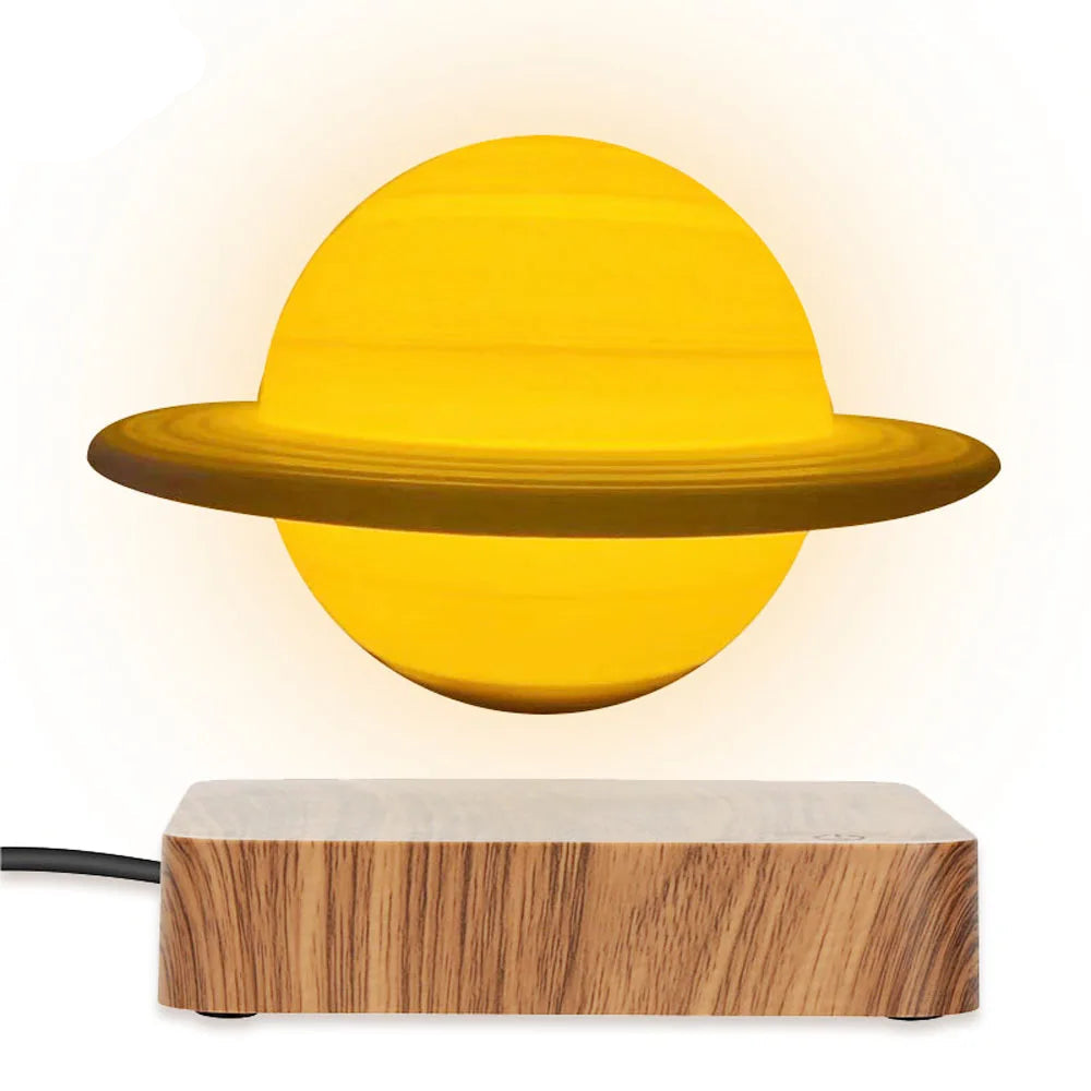 3D Floating Saturn Night Lamp
