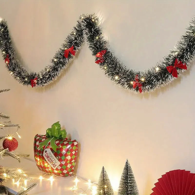 1set 30LED Christmas Tinsel Garland