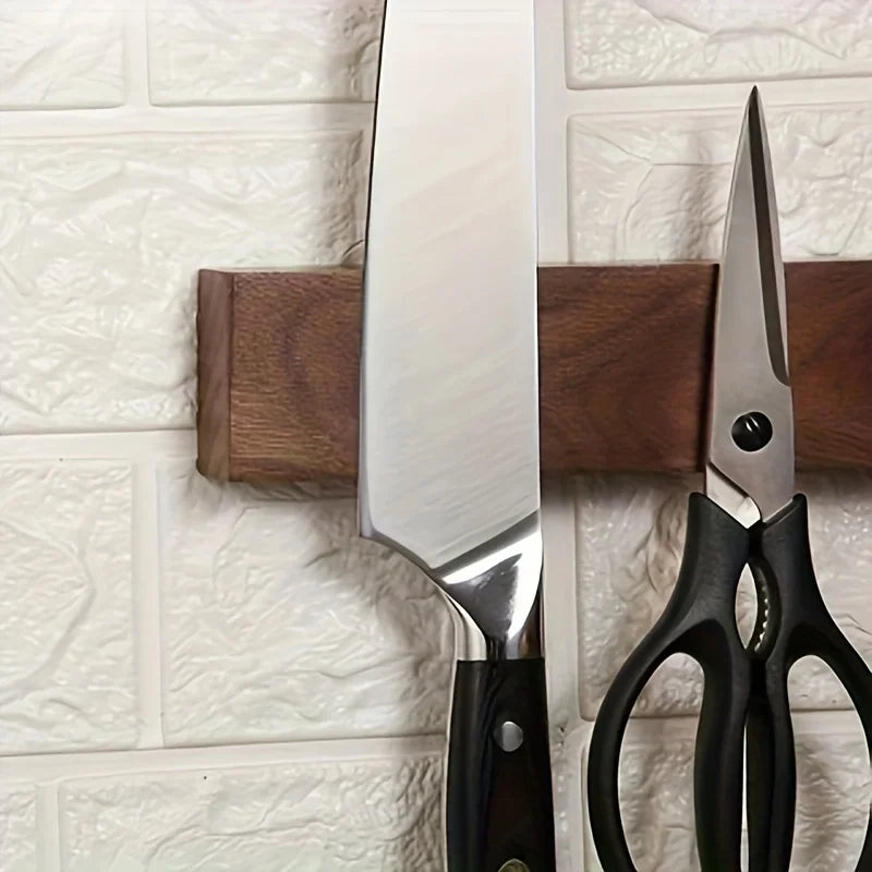 16 inch Walnut Magnetic Knife Holder