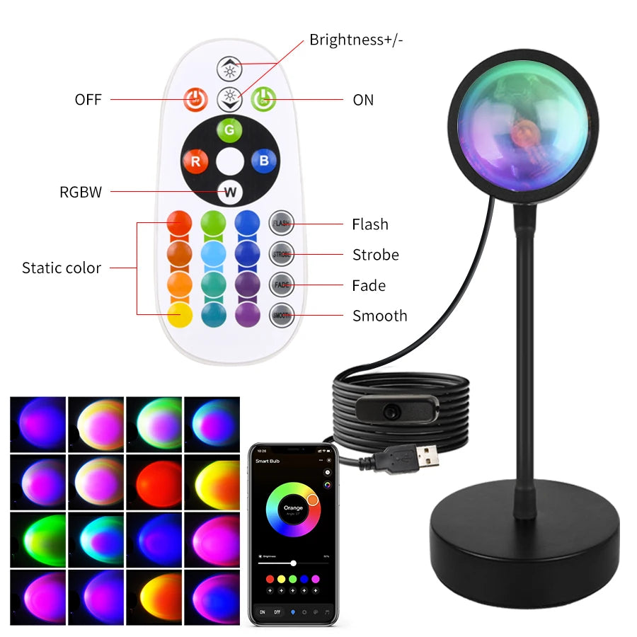 Smart Sunset Lamp