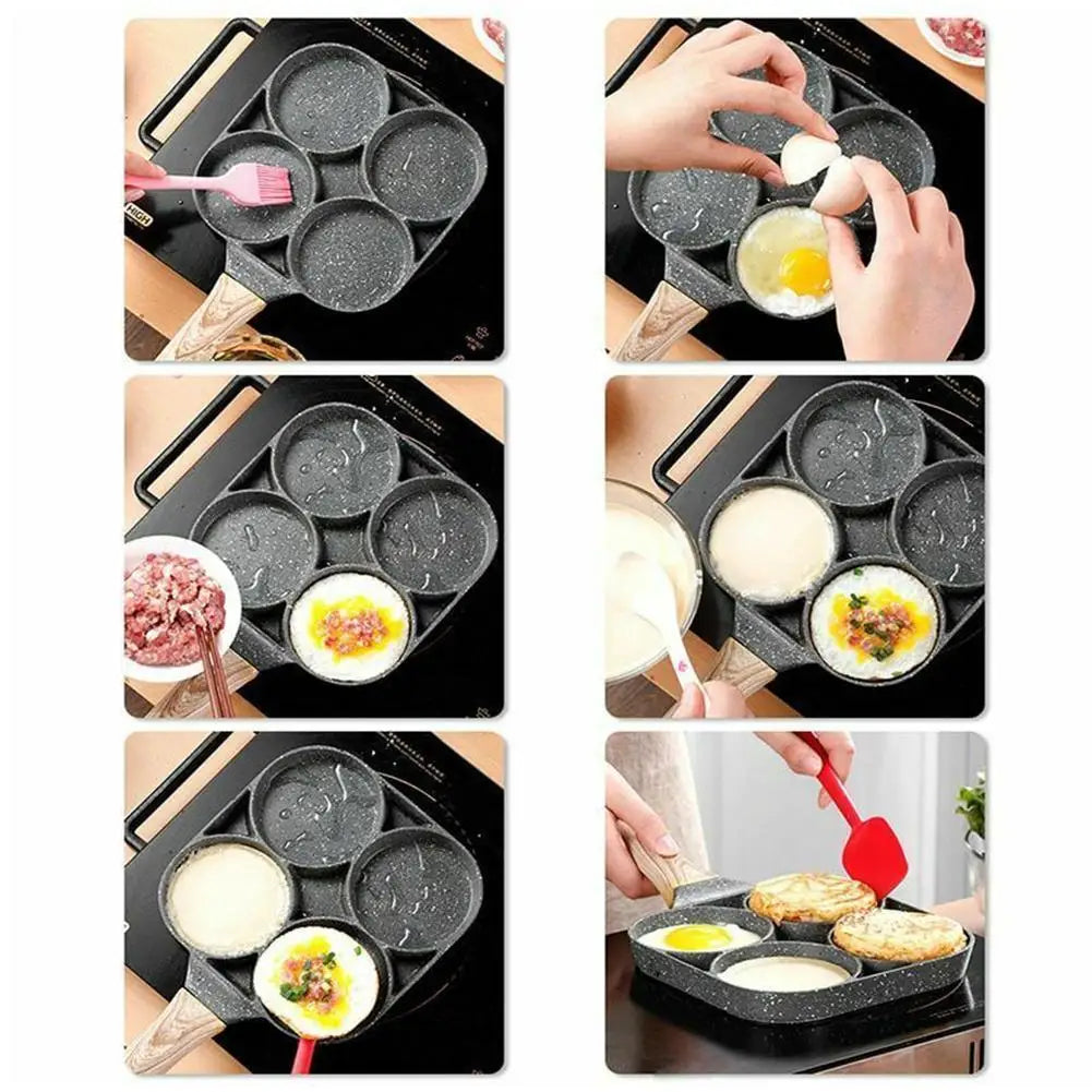 4 Egg Frying Nonstick Pan