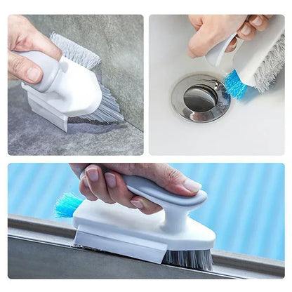 4-in-1 Tool Dish Soap and Ceramic Tile Floor Brush
