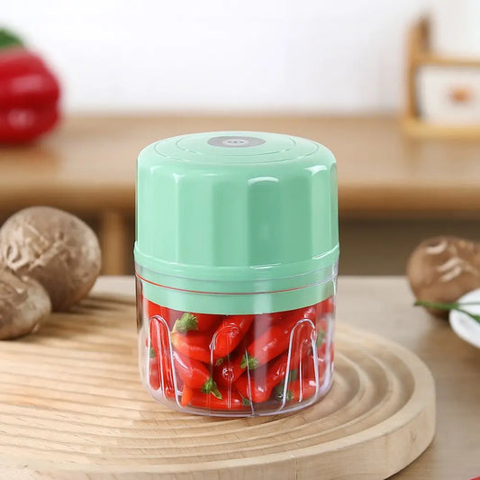 USB Electric Garlic Chopper Portable