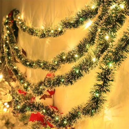 1set 30LED Christmas Tinsel Garland