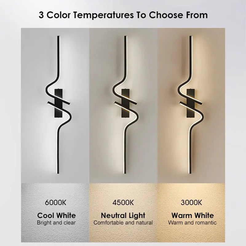 Long Strip Modern LED Wall Lamps