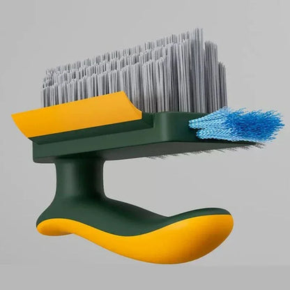 4-in-1 Tool Dish Soap and Ceramic Tile Floor Brush