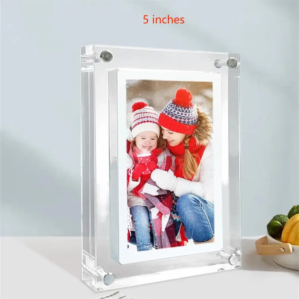 Acrylic Digital Photo Frame 5/7 Inch