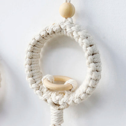 Air Plant Holder Macrame Wall Hanging Boho Decor