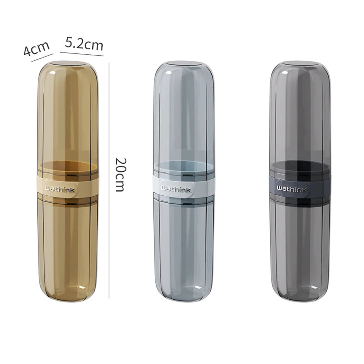 Portable Toothpaste Toothbrush Protect Holder