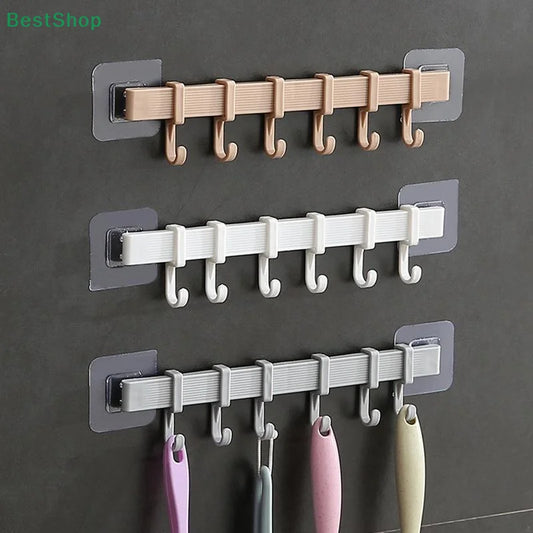 Kitchen Hook Rack- 6 Hook