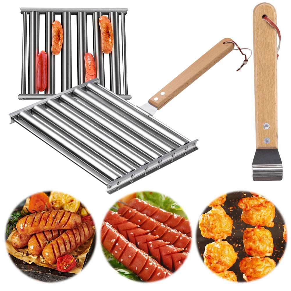 Hot Dog Roller Sausage Roller Rack
