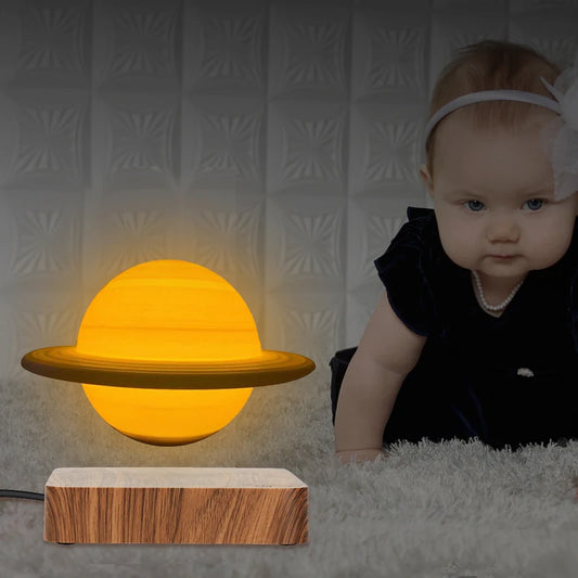 3D Floating Saturn Night Lamp