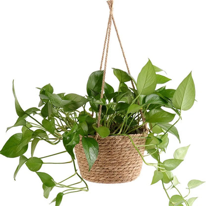 Garden Hanging Planter Macrame Plant Storage Basket