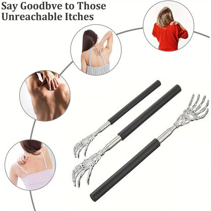 Portable Extendable Back Scratcher Stainless Steel