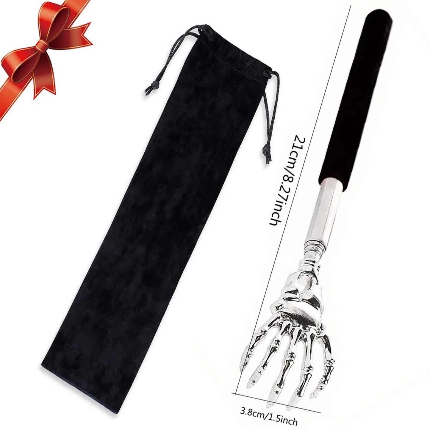 Portable Extendable Back Scratcher Stainless Steel