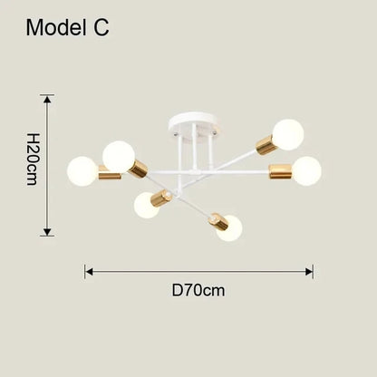 Nordic Minimalist Pendant Ceiling Lamp