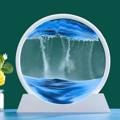 3D Glass Moving Sand Art Creatitive Sandscape