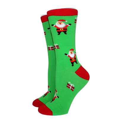 Winter Christmas Socks Women Socks Cotton
