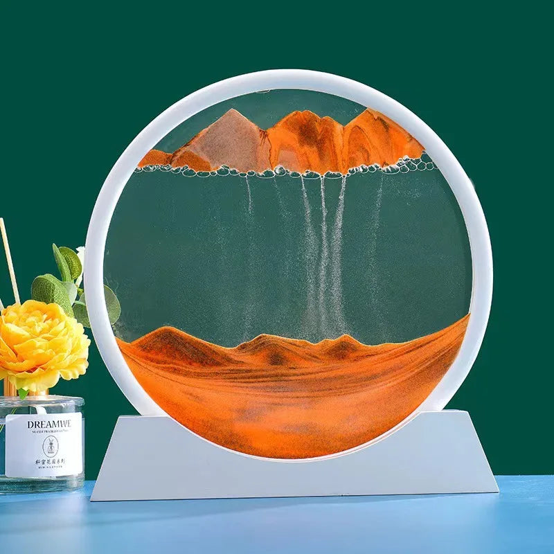 3D Glass Moving Sand Art Creatitive Sandscape