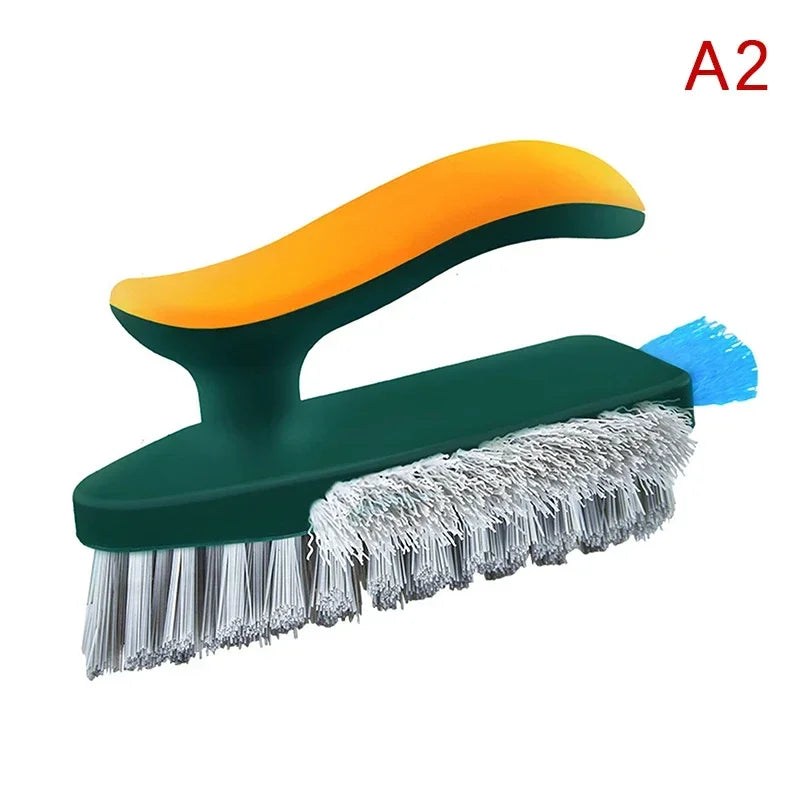 4-in-1 Tool Dish Soap and Ceramic Tile Floor Brush