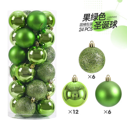 24Pcs Christmas Tree Decor