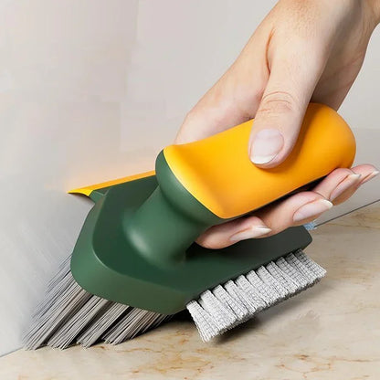 4-in-1 Tool Dish Soap and Ceramic Tile Floor Brush