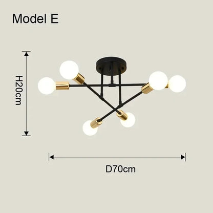 Nordic Minimalist Pendant Ceiling Lamp