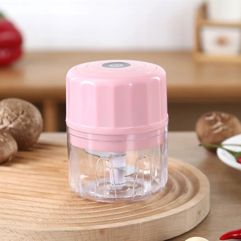 USB Electric Garlic Chopper Portable