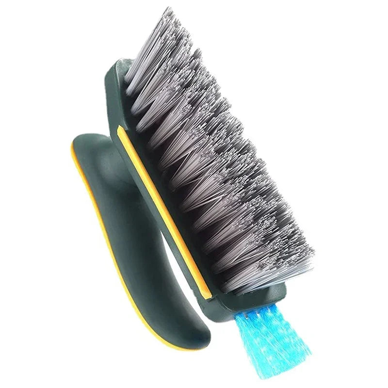 4-in-1 Tool Dish Soap and Ceramic Tile Floor Brush