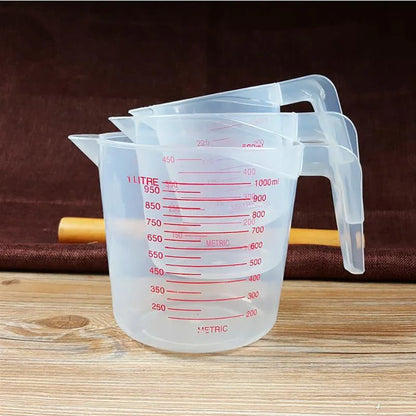 3pcs 250/500/1000ml Baking Liquid Measuring Cups