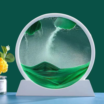 3D Glass Moving Sand Art Creatitive Sandscape