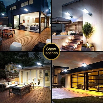 Powerful LED Solar Outdoor Led Courtyard Wall Lamp