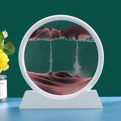 3D Glass Moving Sand Art Creatitive Sandscape