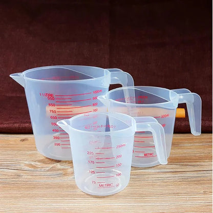 3pcs 250/500/1000ml Baking Liquid Measuring Cups