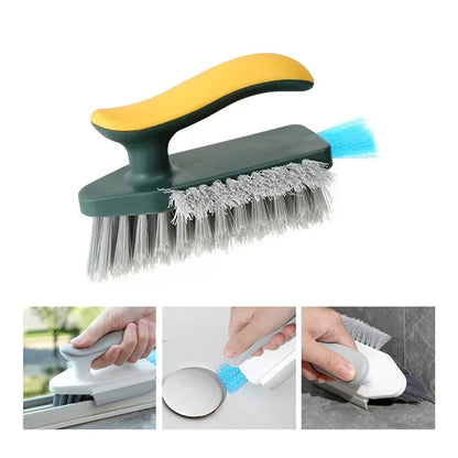 4-in-1 Tool Dish Soap and Ceramic Tile Floor Brush