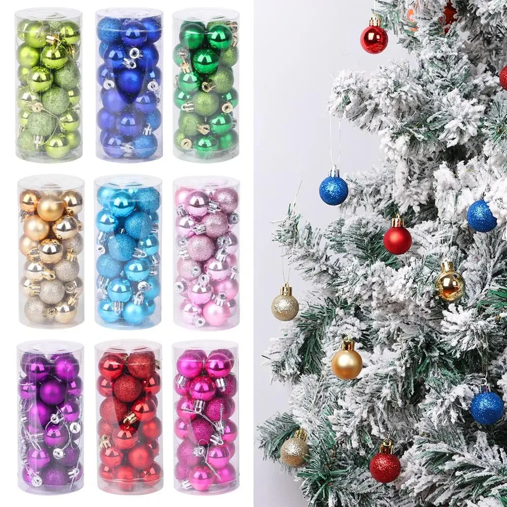24Pcs Christmas Tree Decor