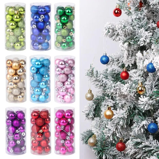 24Pcs Christmas Tree Decor