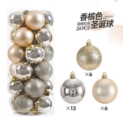 24Pcs Christmas Tree Decor
